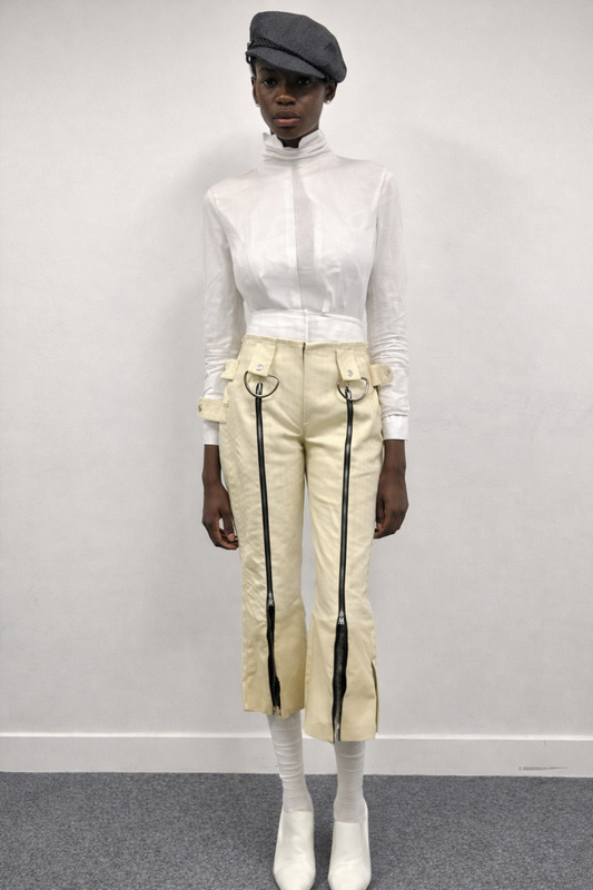 Hardware Leather Trouser