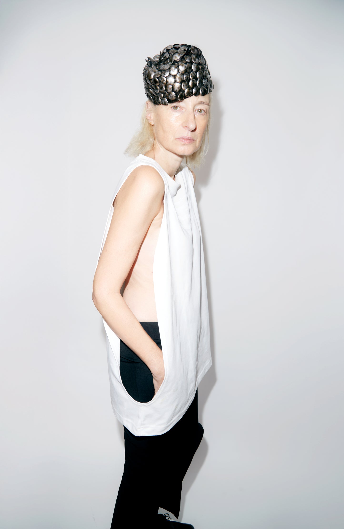 Tank top Hand Printed